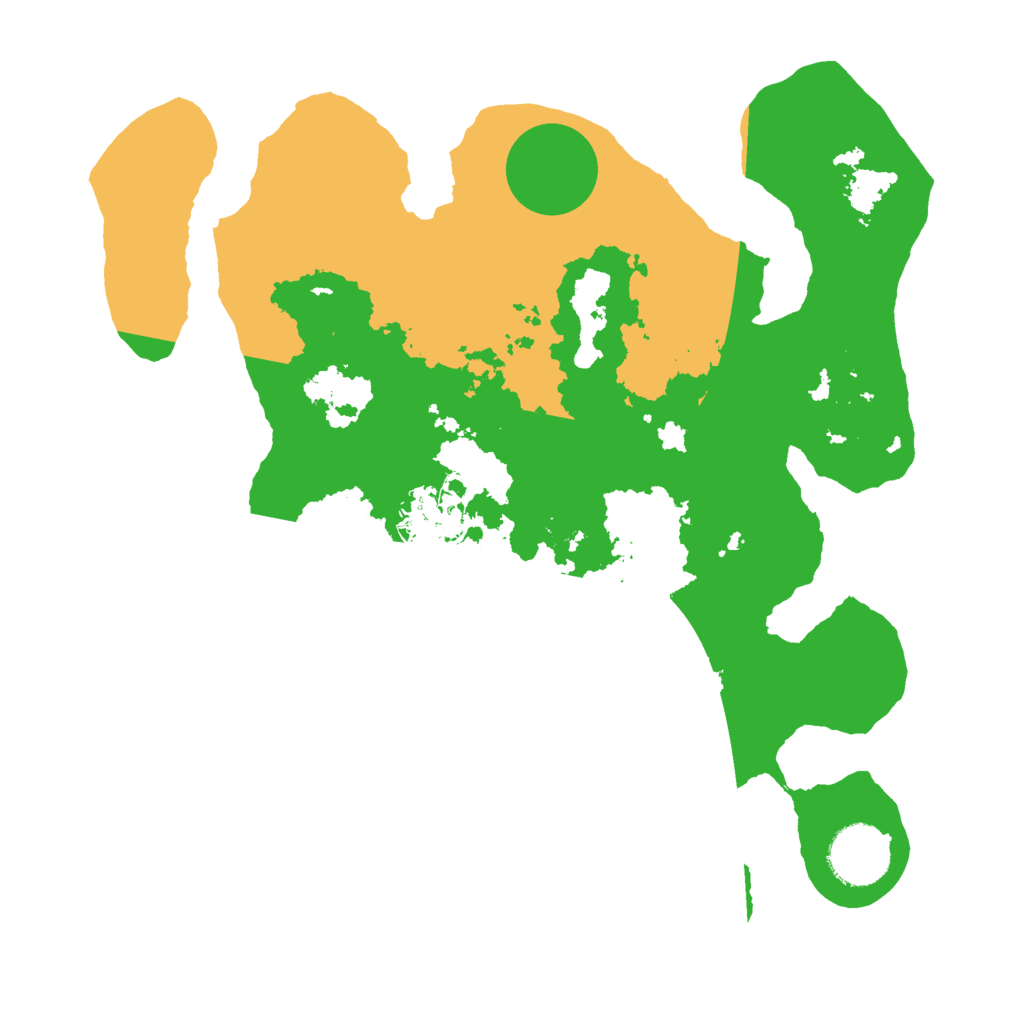 Biome Rust Map: Barren, Size: 2950, Seed: 6738