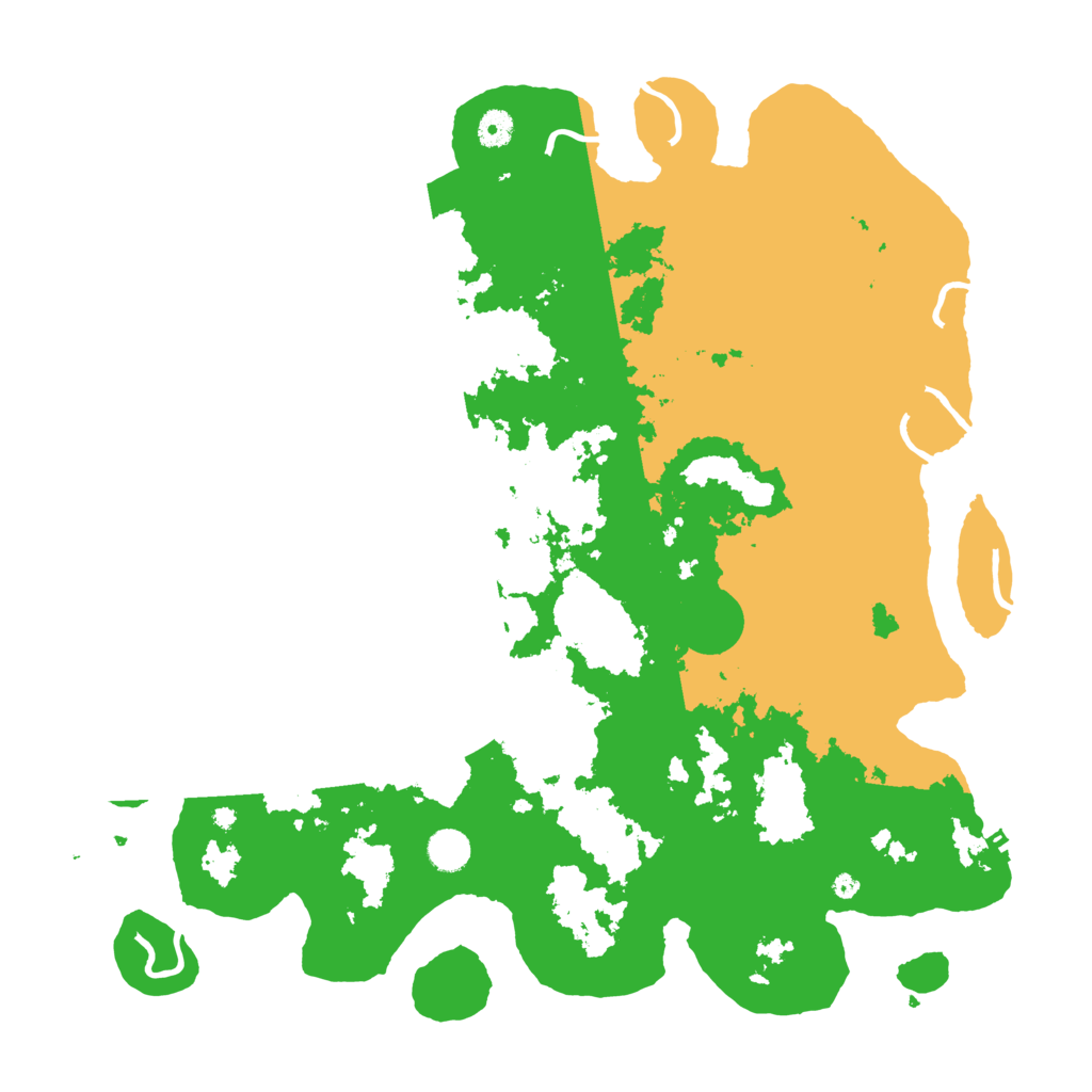 Biome Rust Map: Procedural Map, Size: 4500, Seed: 3889432