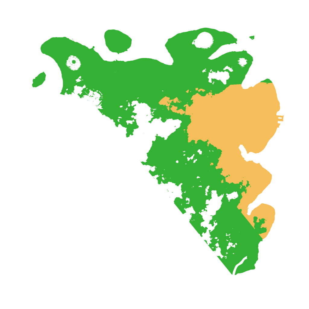 Biome Rust Map: Procedural Map, Size: 3300, Seed: 121818767
