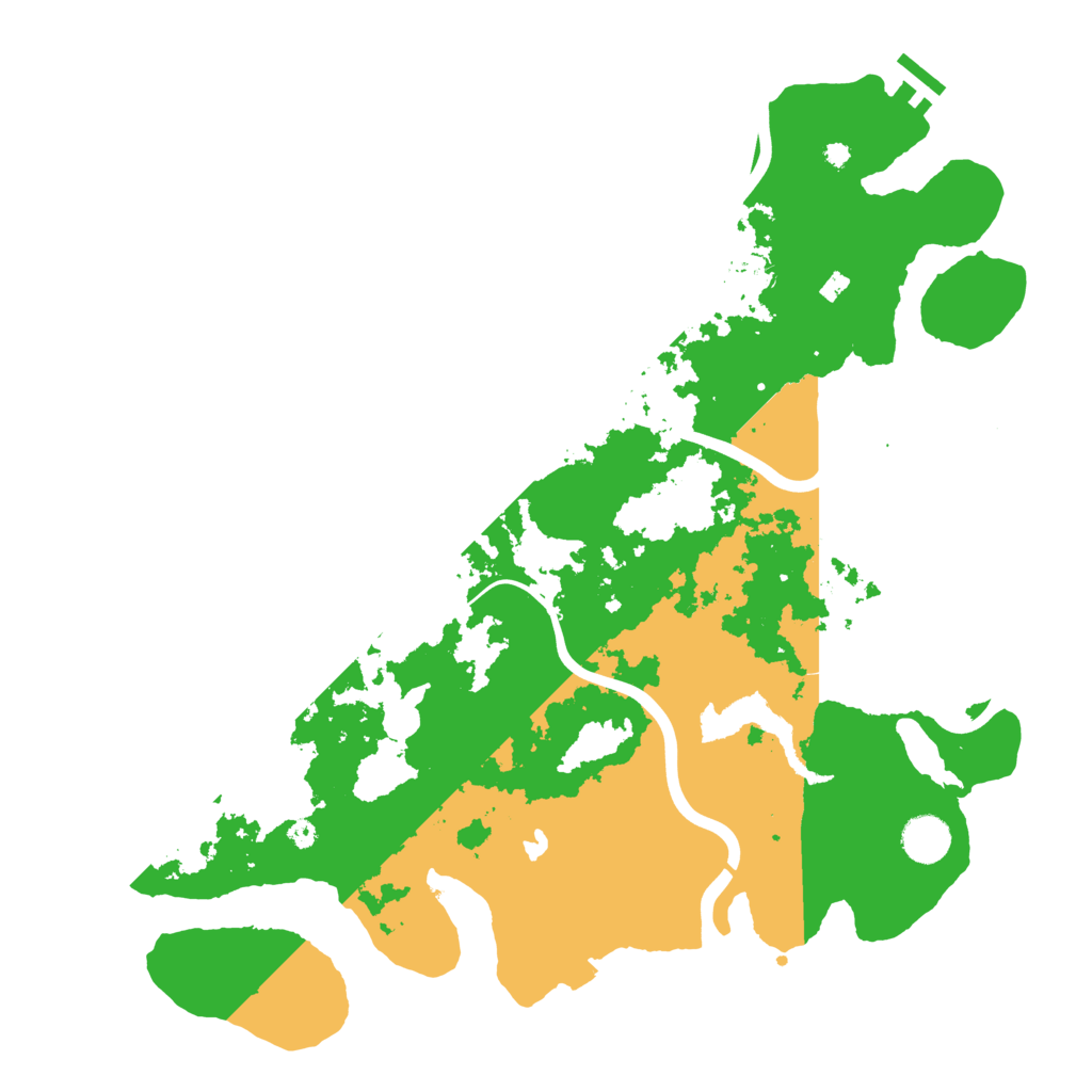 Biome Rust Map: Procedural Map, Size: 4000, Seed: 11900