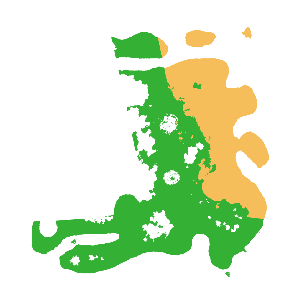 Biome Rust Map: Procedural Map, Size: 3000, Seed: 591367853