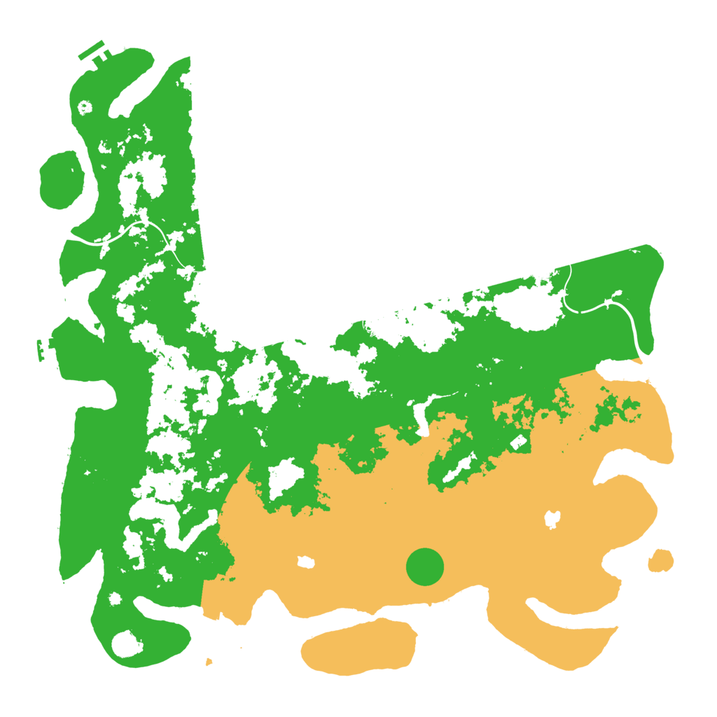 Biome Rust Map: Procedural Map, Size: 5000, Seed: 56217944