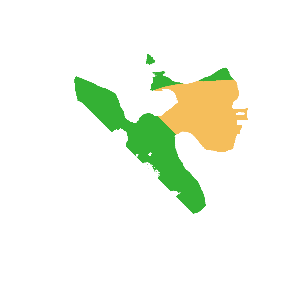 Biome Rust Map: Procedural Map, Size: 1500, Seed: 13770