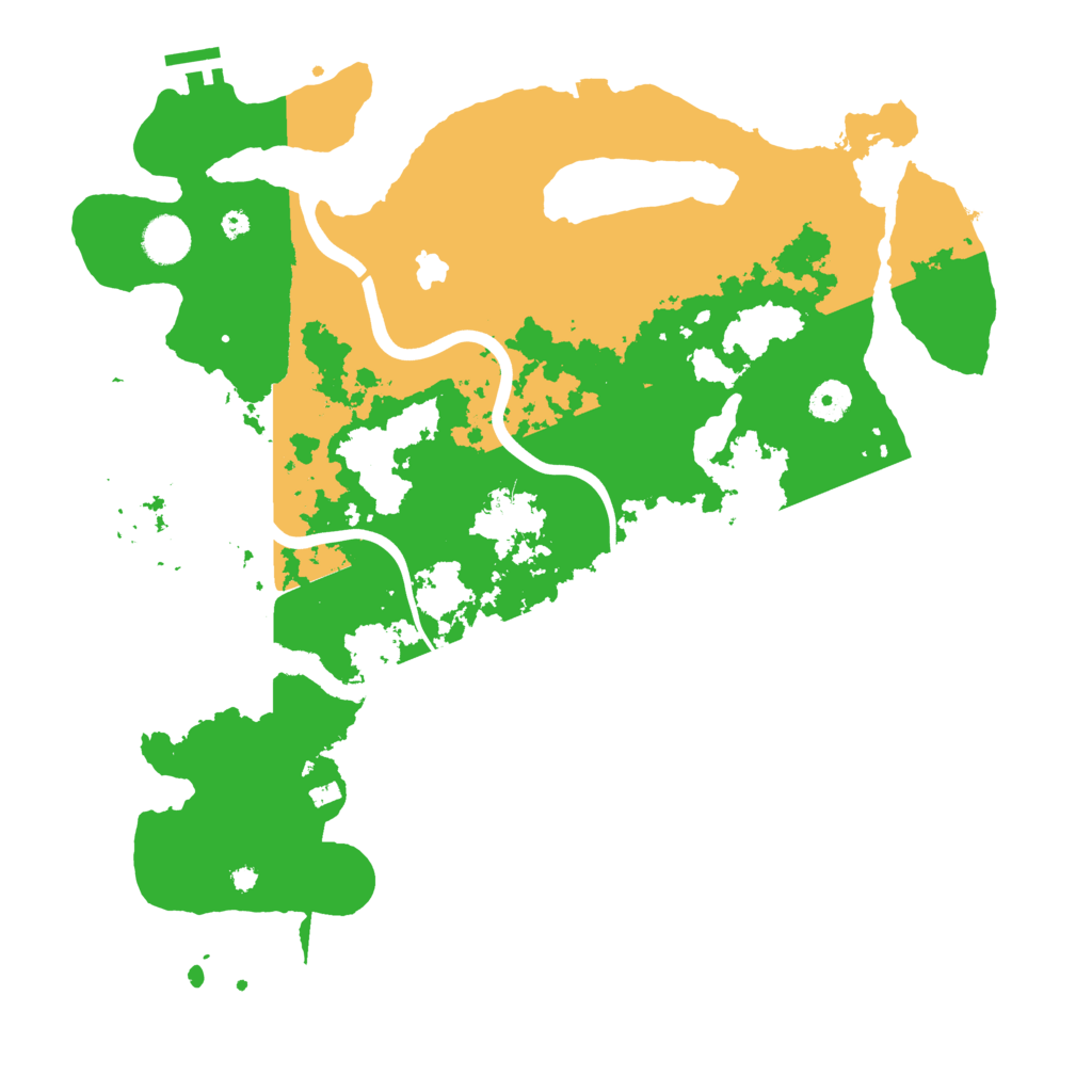 Biome Rust Map: Procedural Map, Size: 4000, Seed: 2011995