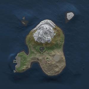 Thumbnail Rust Map: Procedural Map, Size: 1750, Seed: 1, 7 Monuments