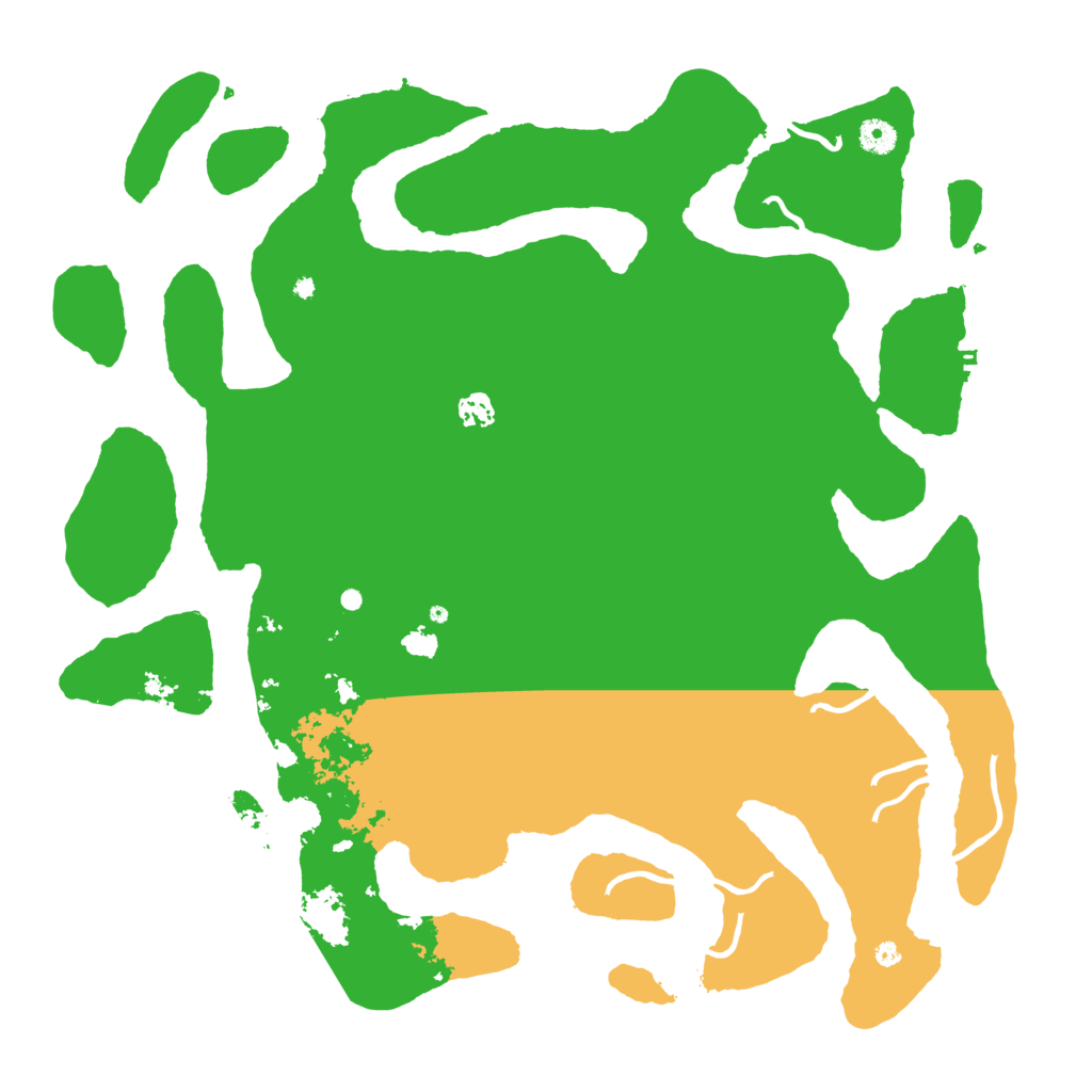 Biome Rust Map: Procedural Map, Size: 4500, Seed: 3847717