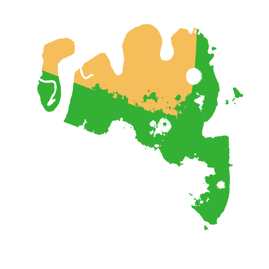 Biome Rust Map: Procedural Map, Size: 3000, Seed: 1477852906