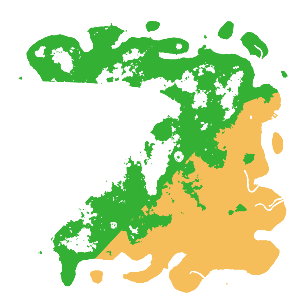 Biome Rust Map: Procedural Map, Size: 4500, Seed: 4406019