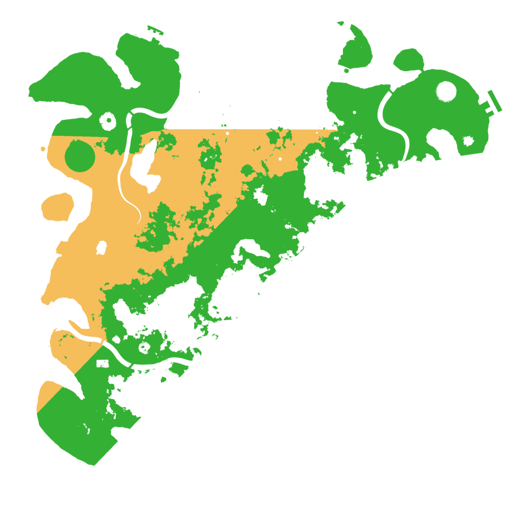 Biome Rust Map: Procedural Map, Size: 4500, Seed: 312550