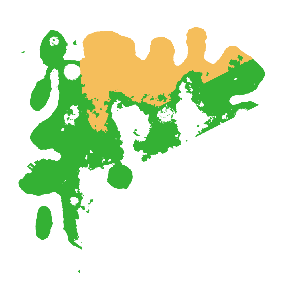 Biome Rust Map: Procedural Map, Size: 3200, Seed: 1350035628