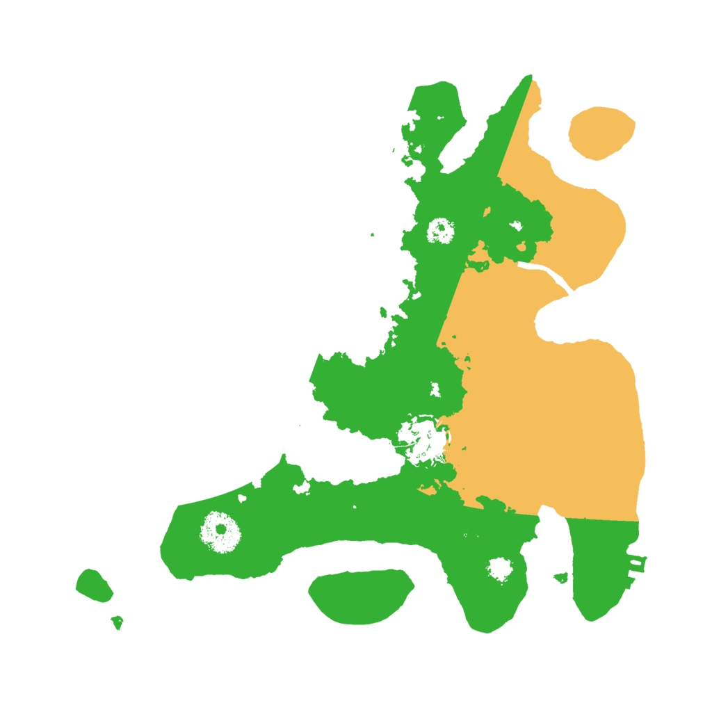 Biome Rust Map: Procedural Map, Size: 2700, Seed: 112345