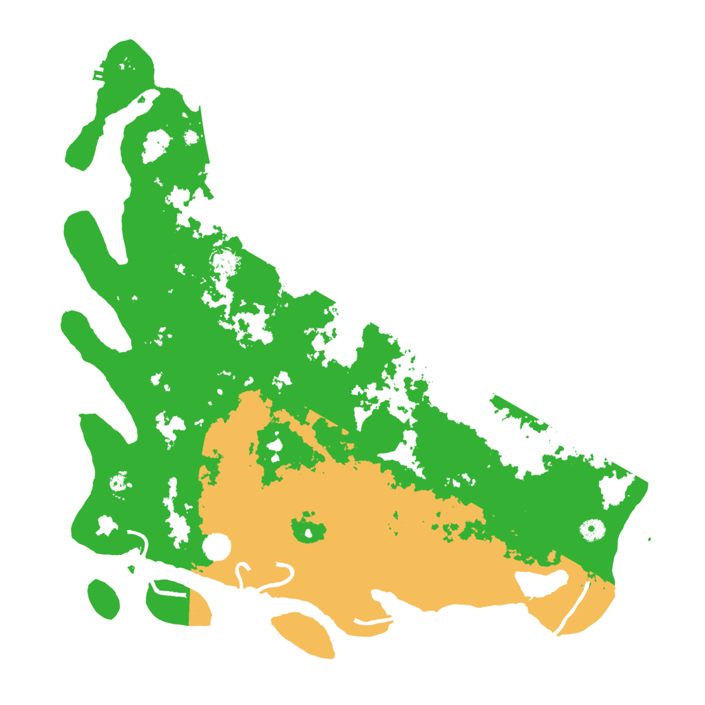 Biome Rust Map: Procedural Map, Size: 4500, Seed: 2898842