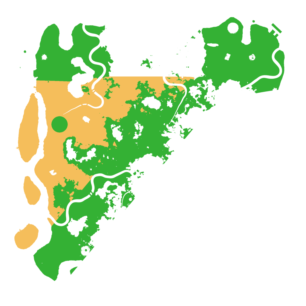 Biome Rust Map: Procedural Map, Size: 5000, Seed: 1122332211