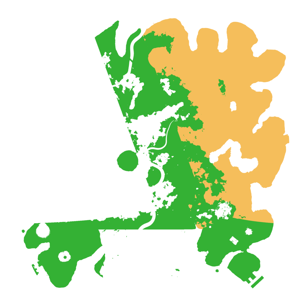 Biome Rust Map: Procedural Map, Size: 4000, Seed: 5228747
