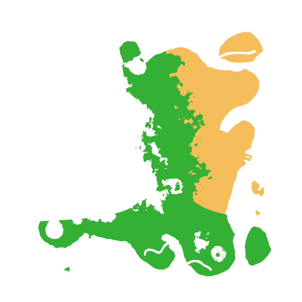 Biome Rust Map: Procedural Map, Size: 3000, Seed: 1644048508