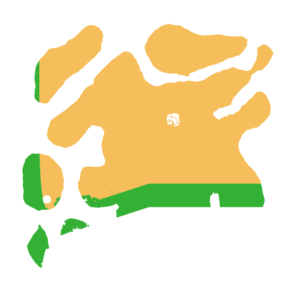 Biome Rust Map: Barren, Size: 3300, Seed: 767198737