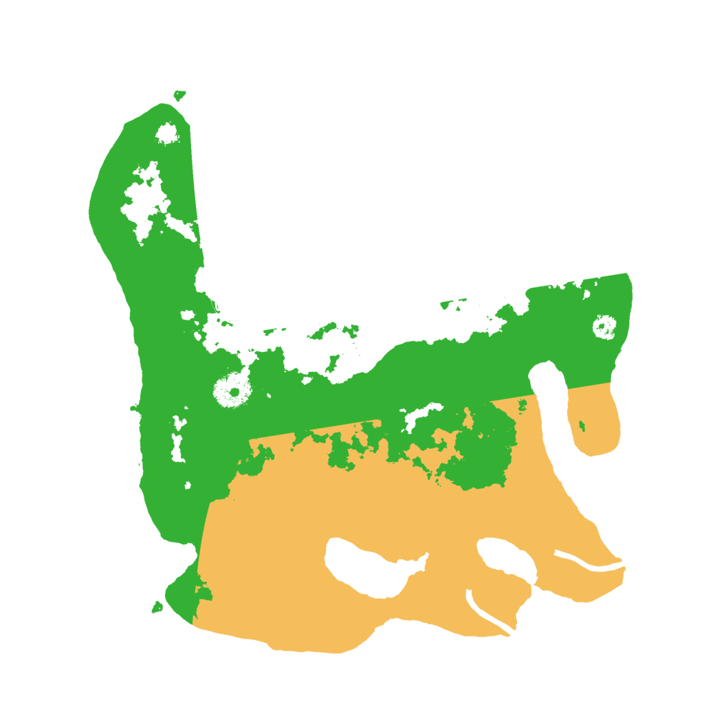 Biome Rust Map: Procedural Map, Size: 3000, Seed: 1767274