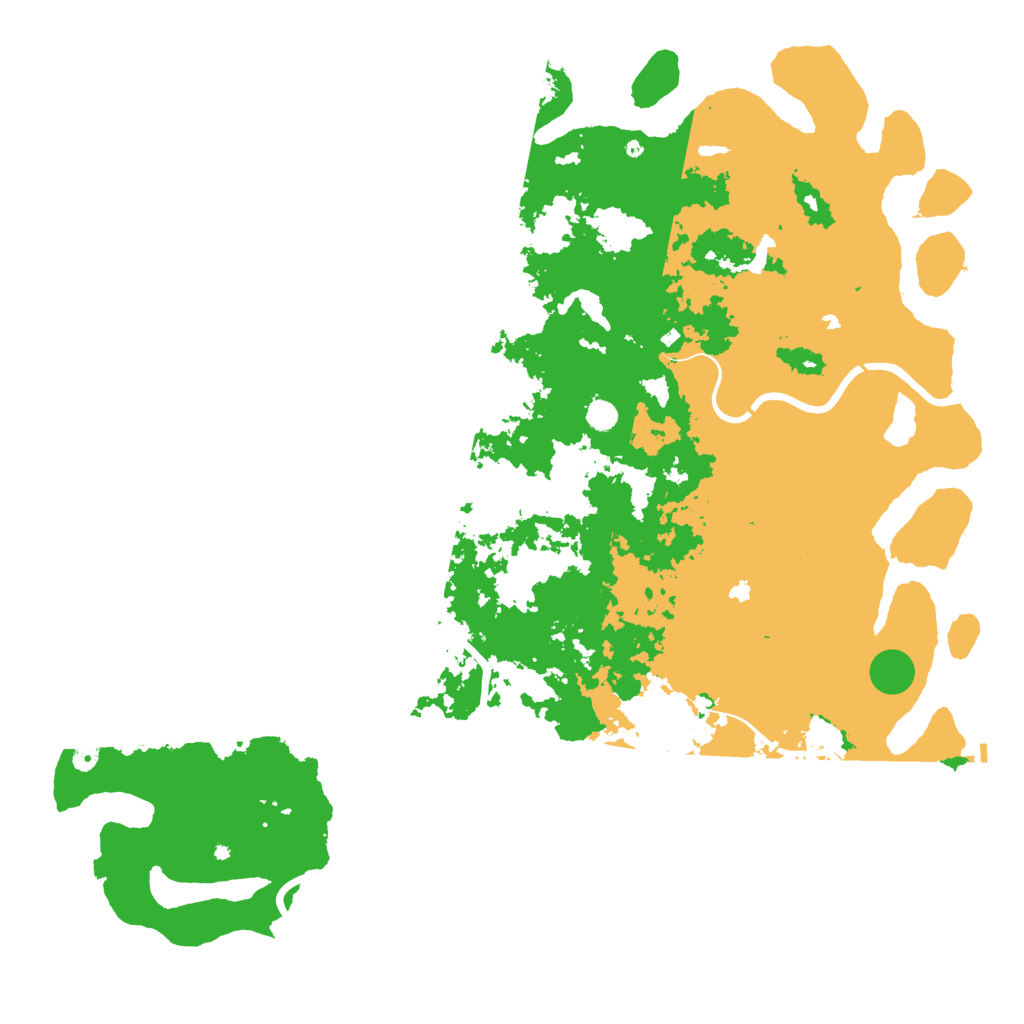 Biome Rust Map: Procedural Map, Size: 6000, Seed: 8553387