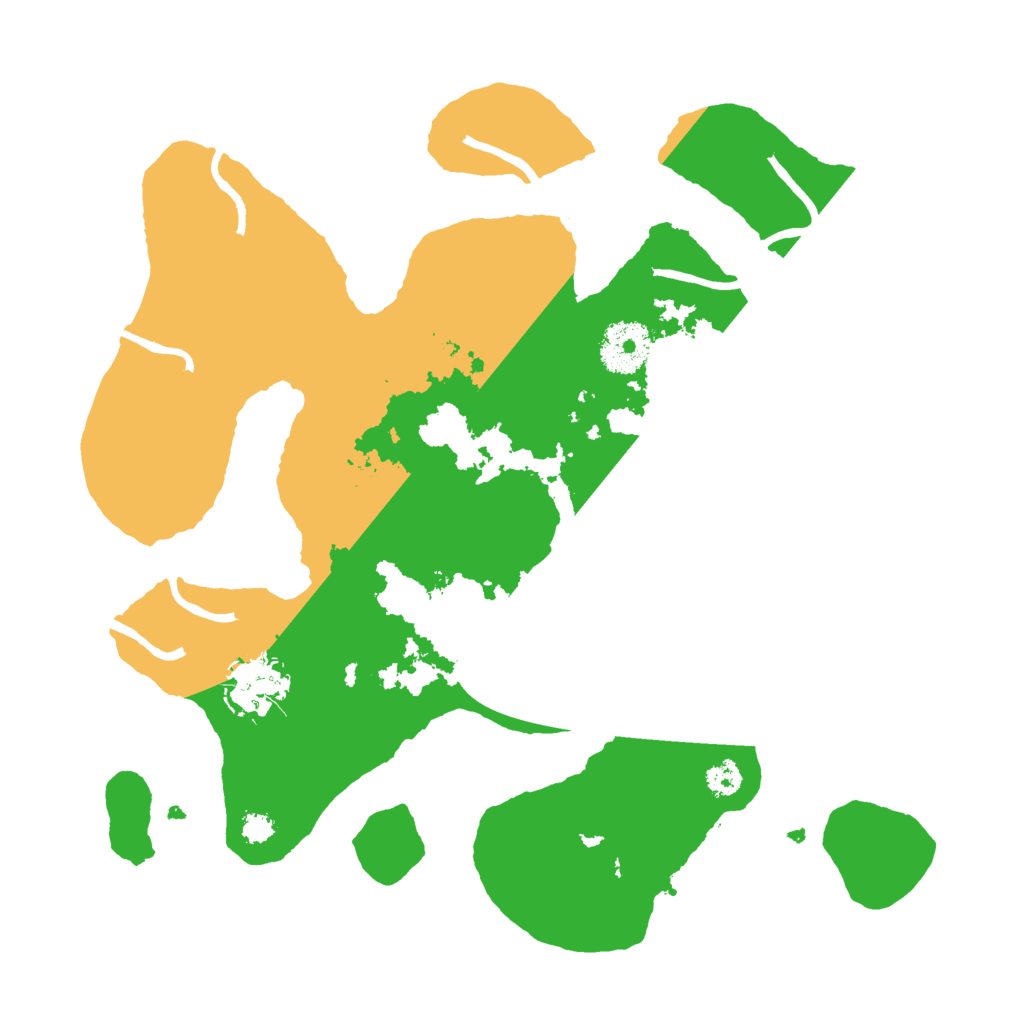 Biome Rust Map: Procedural Map, Size: 3000, Seed: 2602