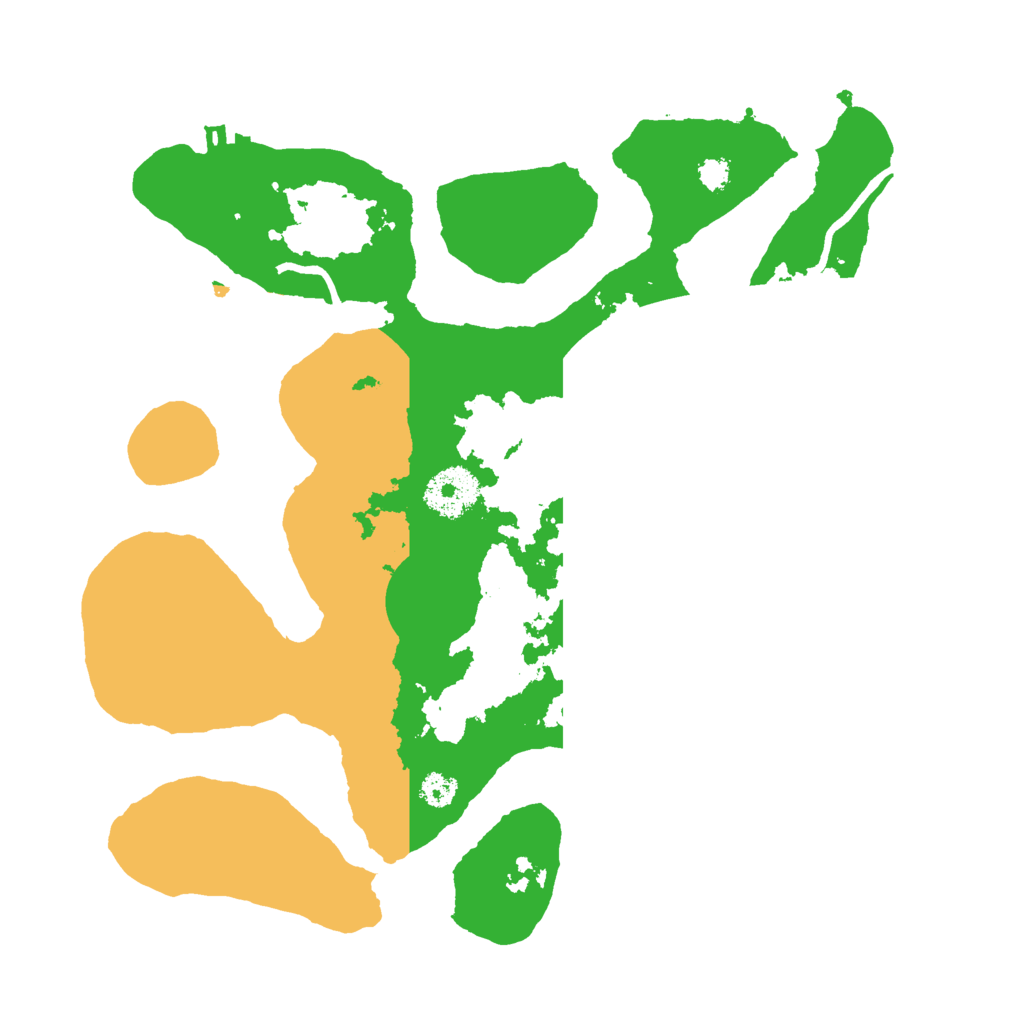 Biome Rust Map: Procedural Map, Size: 3000, Seed: 486774