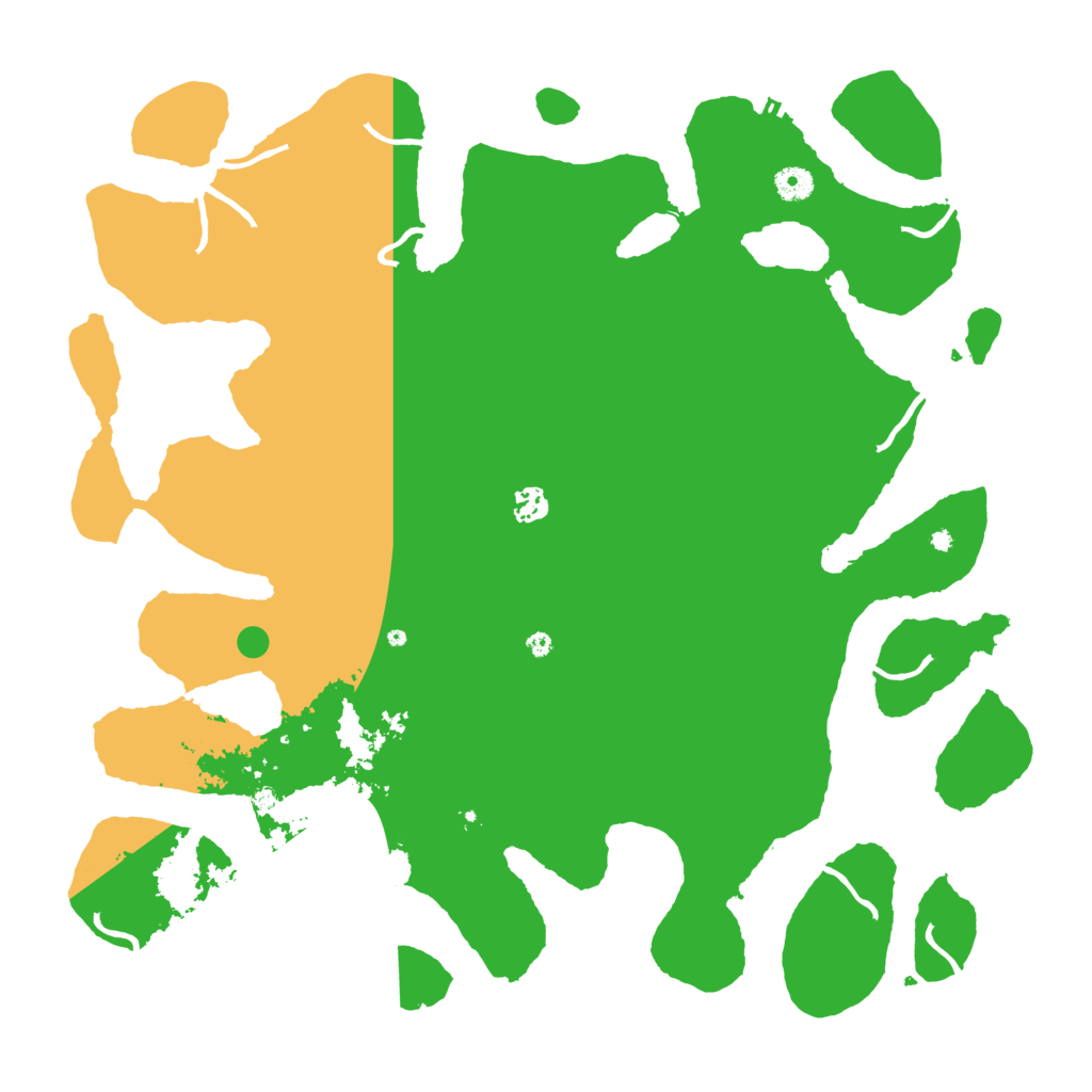 Biome Rust Map: Procedural Map, Size: 4500, Seed: 3988109