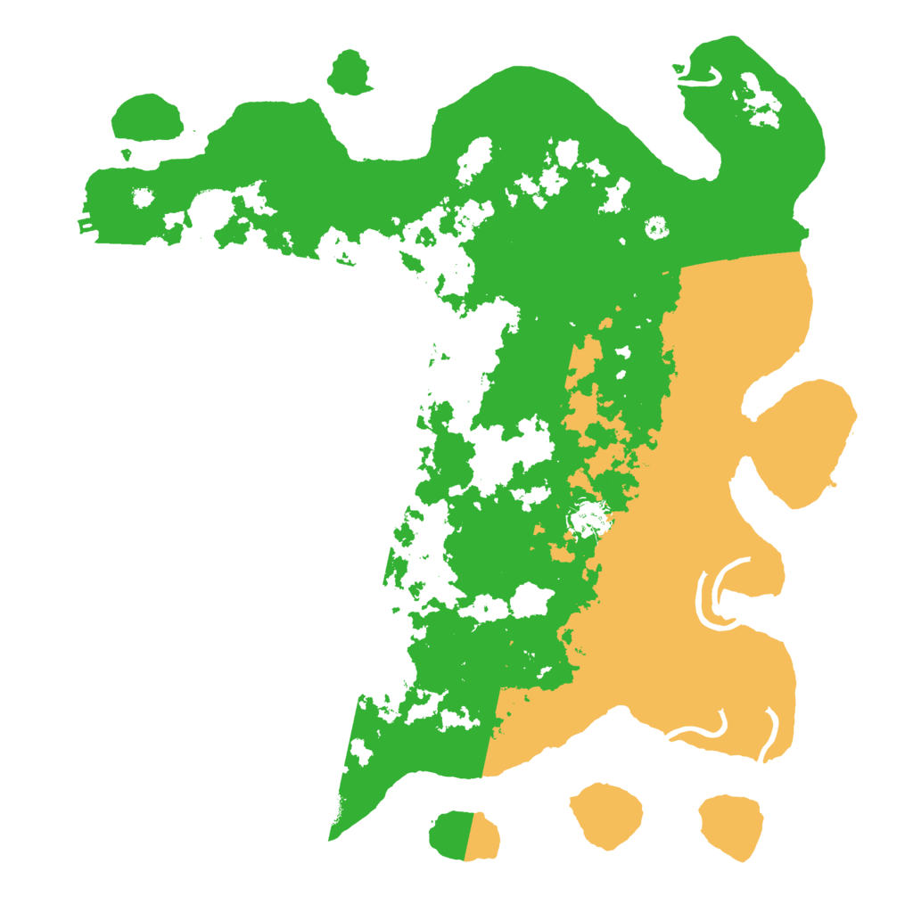 Biome Rust Map: Procedural Map, Size: 4000, Seed: 12647891