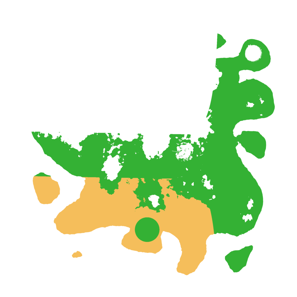 Biome Rust Map: Barren, Size: 3200, Seed: 312