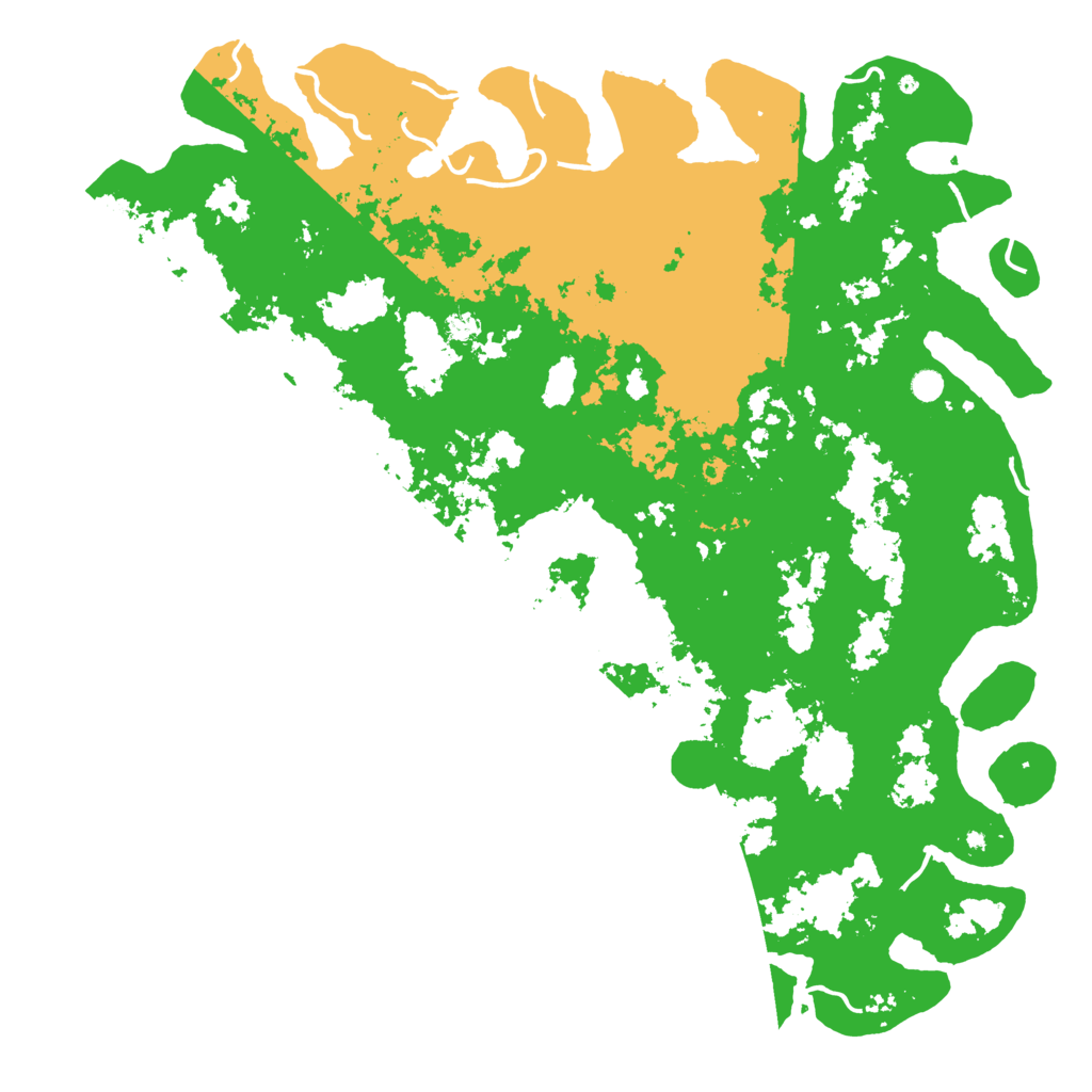 Biome Rust Map: Procedural Map, Size: 6000, Seed: 6900