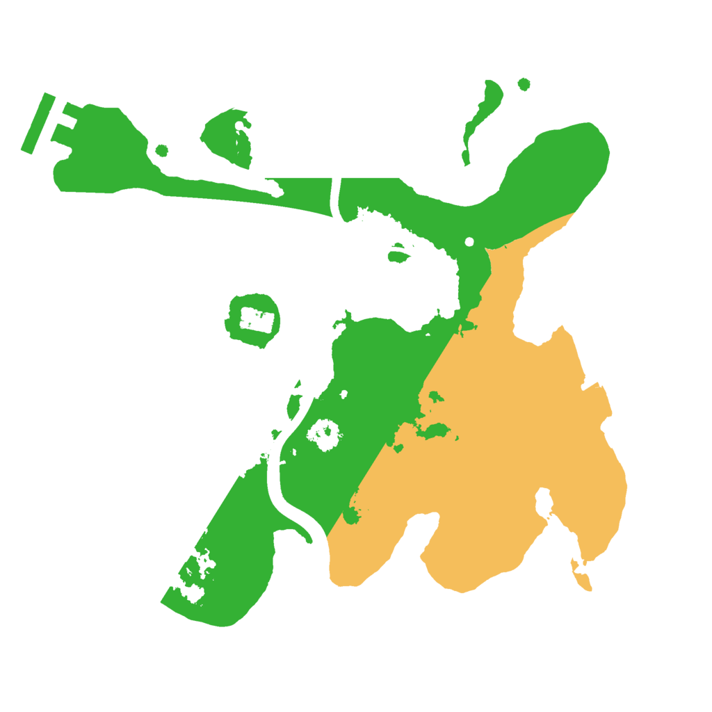 Biome Rust Map: Procedural Map, Size: 2300, Seed: 130