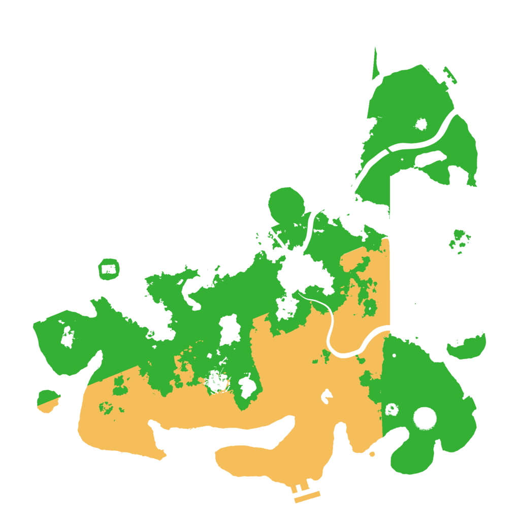Biome Rust Map: Procedural Map, Size: 4000, Seed: 56465168