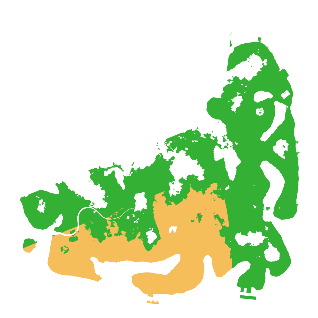 Biome Rust Map: Procedural Map, Size: 4000, Seed: 56465168