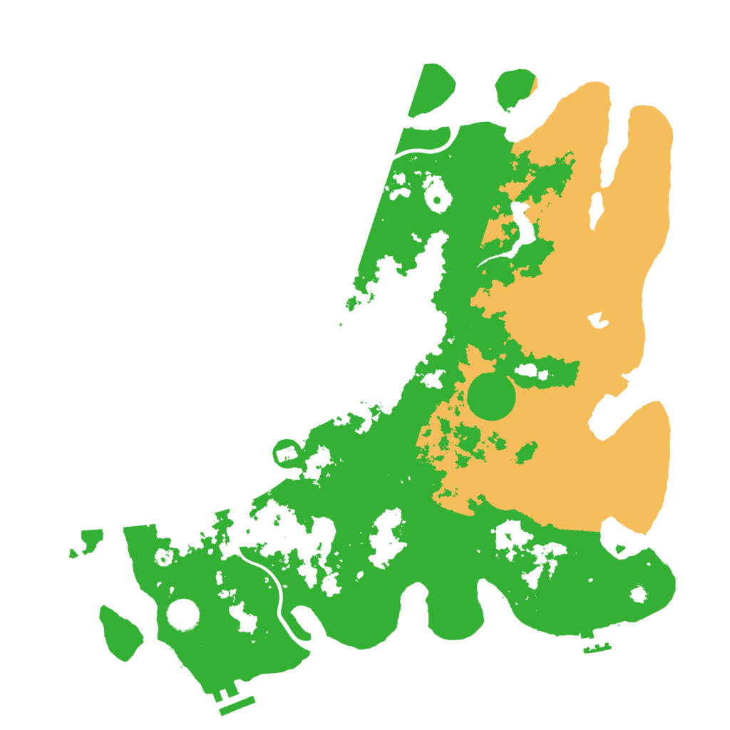 Biome Rust Map: Procedural Map, Size: 4000, Seed: 801037044
