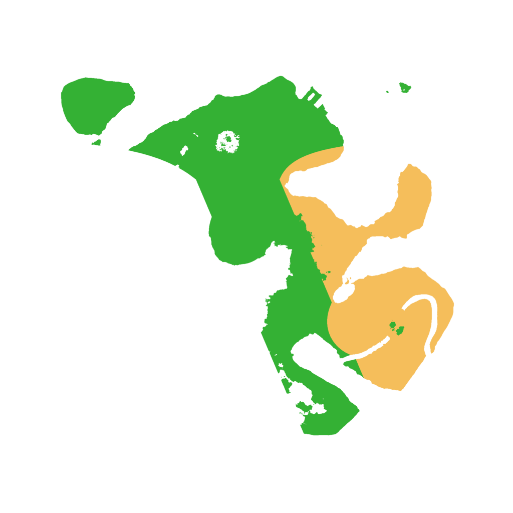 Biome Rust Map: Procedural Map, Size: 2300, Seed: 485961