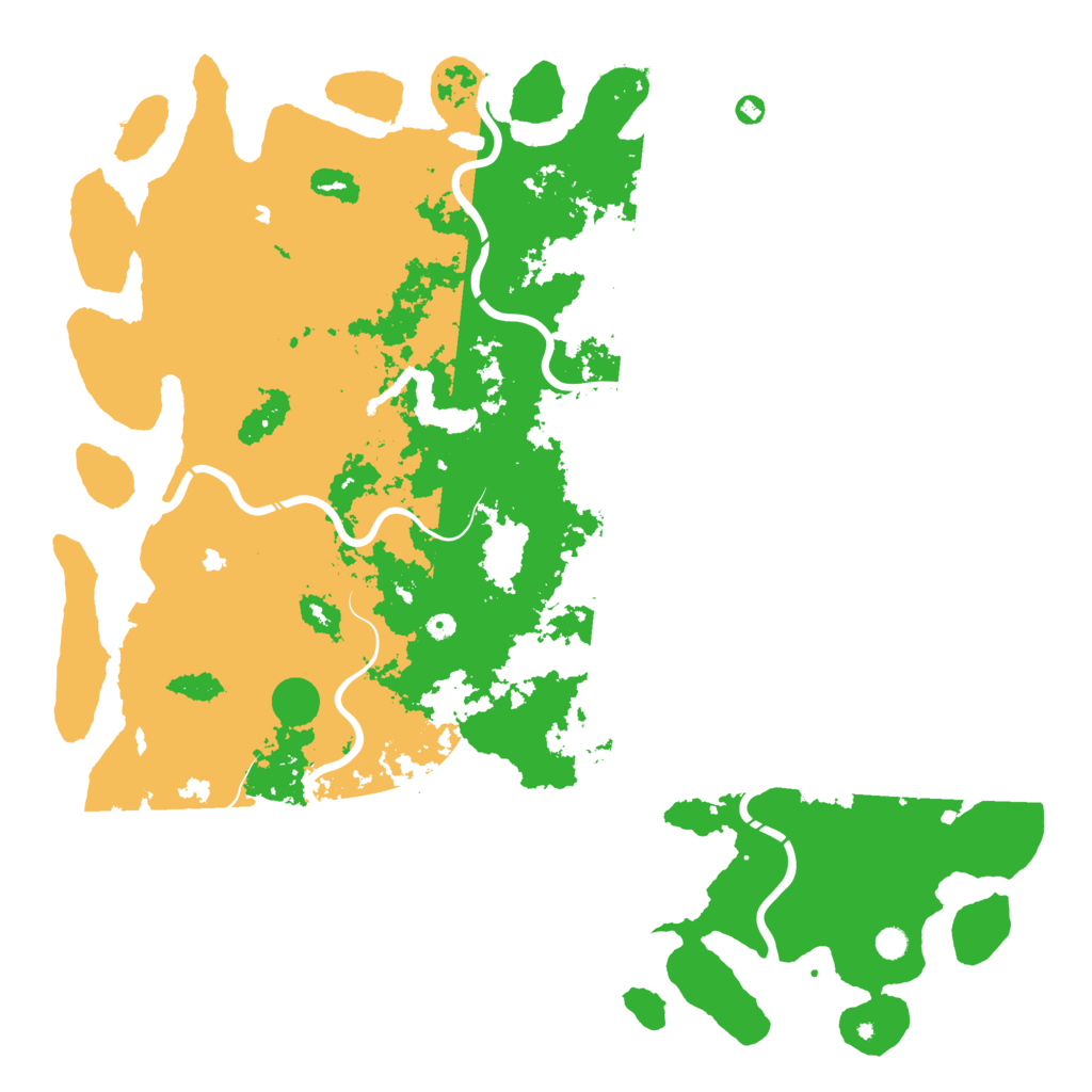 Biome Rust Map: Procedural Map, Size: 6000, Seed: 924687