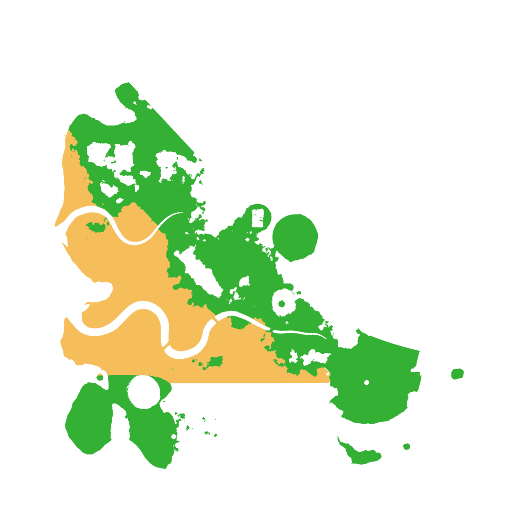 Biome Rust Map: Procedural Map, Size: 3000, Seed: 514861115