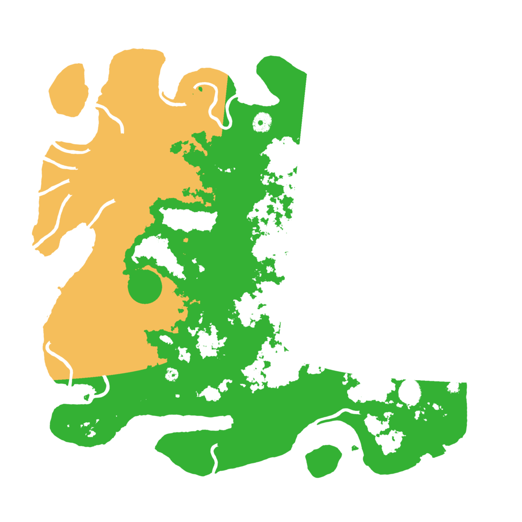 Biome Rust Map: Procedural Map, Size: 4050, Seed: 1216709710