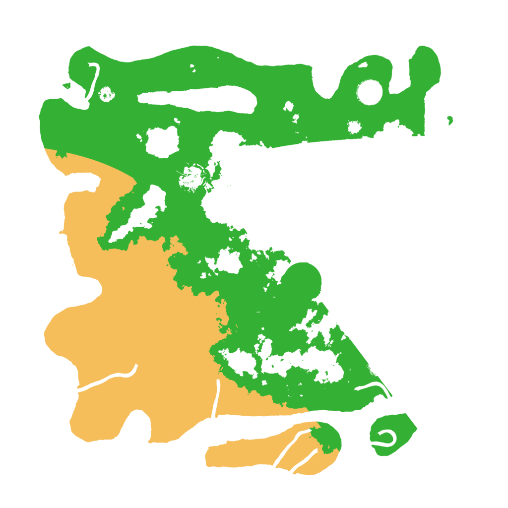 Biome Rust Map: Procedural Map, Size: 3500, Seed: 230419041