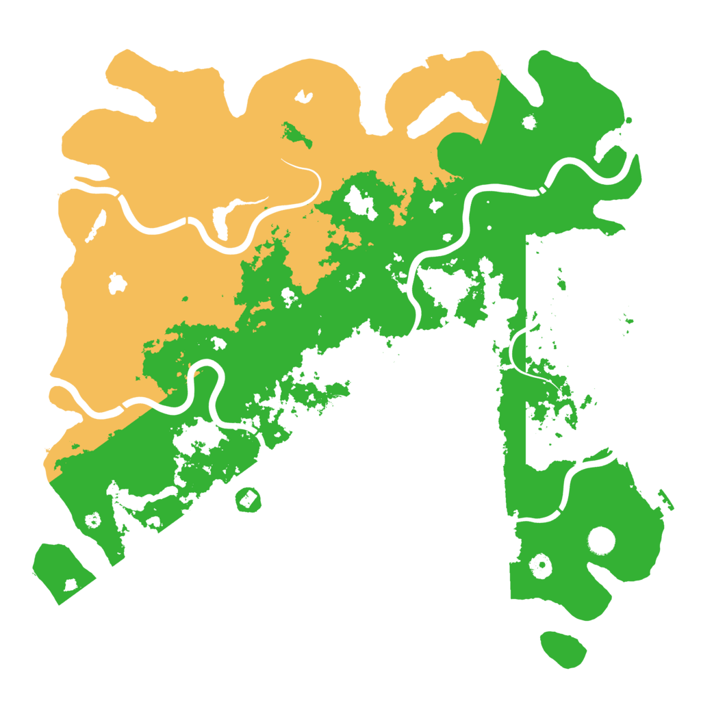 Biome Rust Map: Procedural Map, Size: 4500, Seed: 147483