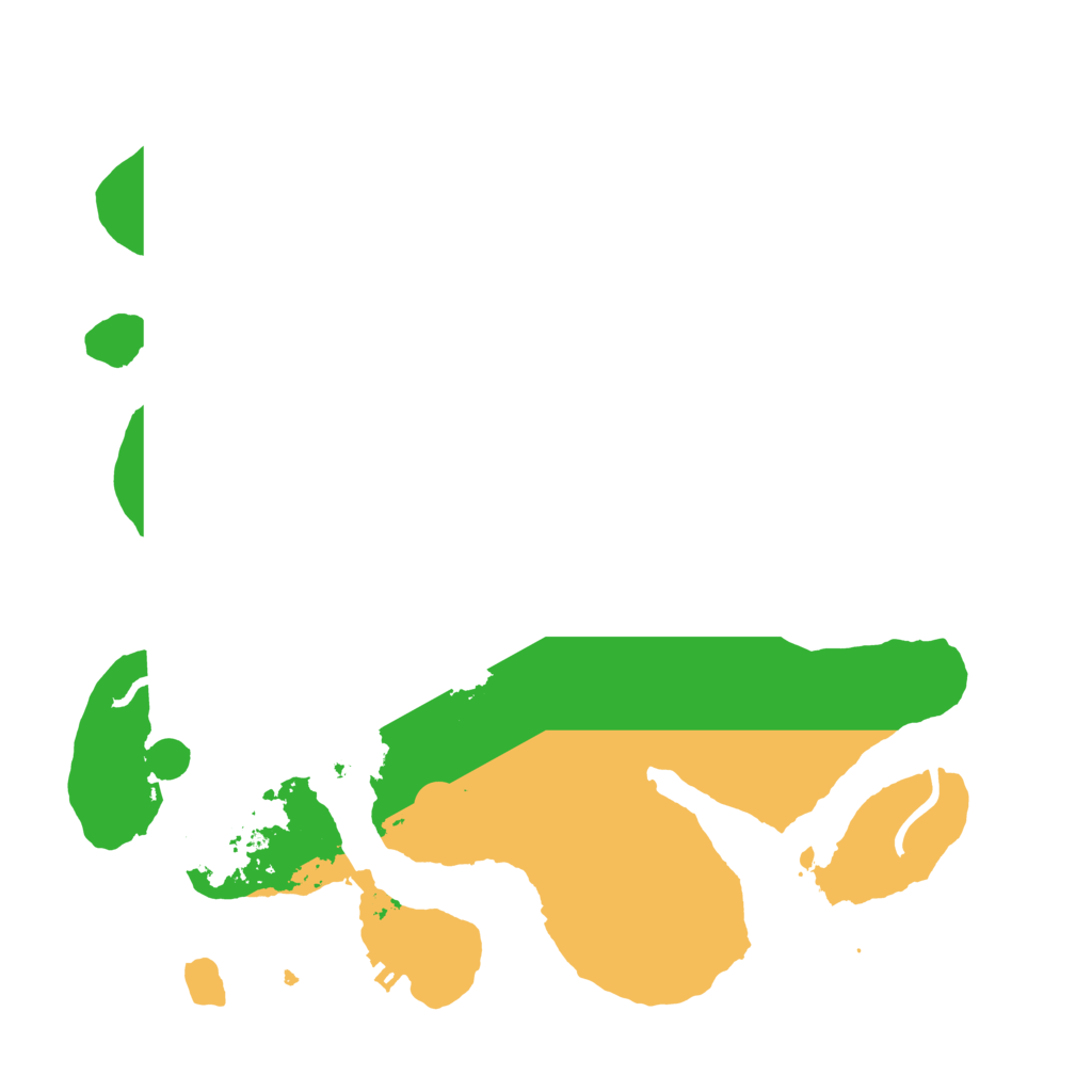 Biome Rust Map: Procedural Map, Size: 3500, Seed: 36756