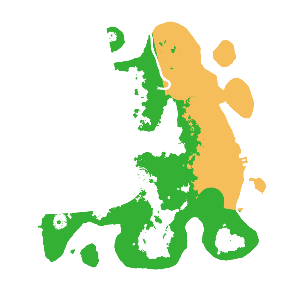 Biome Rust Map: Procedural Map, Size: 3000, Seed: 200