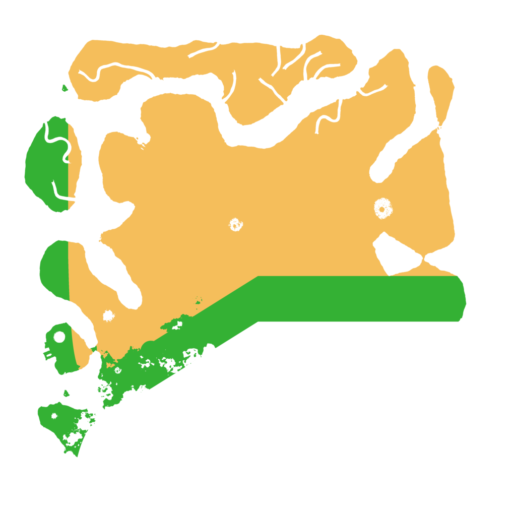 Biome Rust Map: Procedural Map, Size: 4000, Seed: 974205