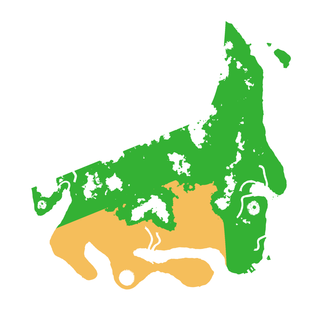 Biome Rust Map: Procedural Map, Size: 3550, Seed: 978747