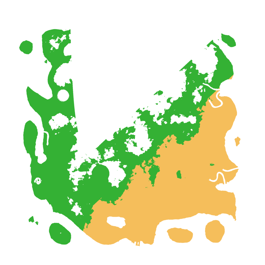 Biome Rust Map: Procedural Map, Size: 4000, Seed: 57719124