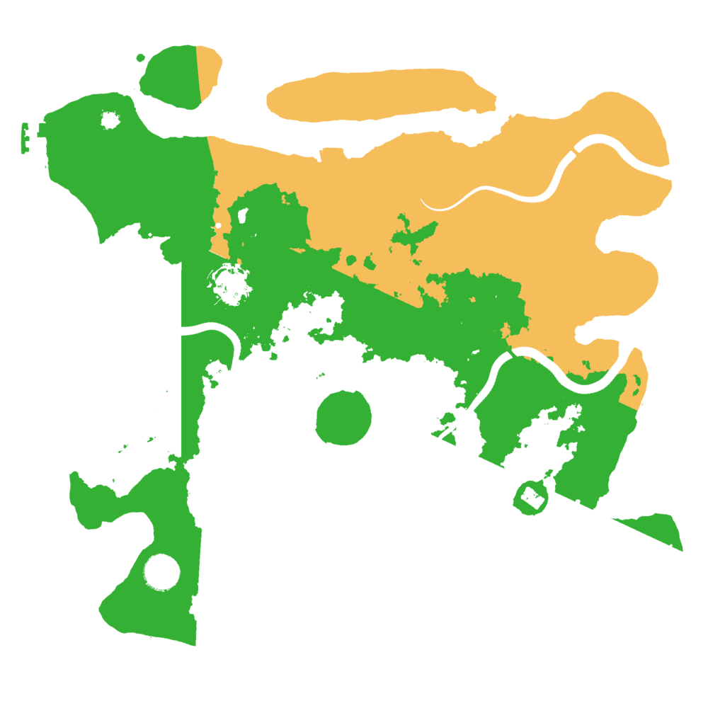 Biome Rust Map: Procedural Map, Size: 3550, Seed: 725789
