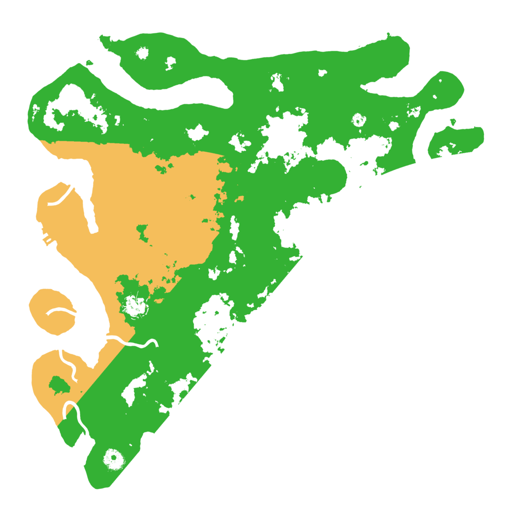 Biome Rust Map: Procedural Map, Size: 4005, Seed: 69420