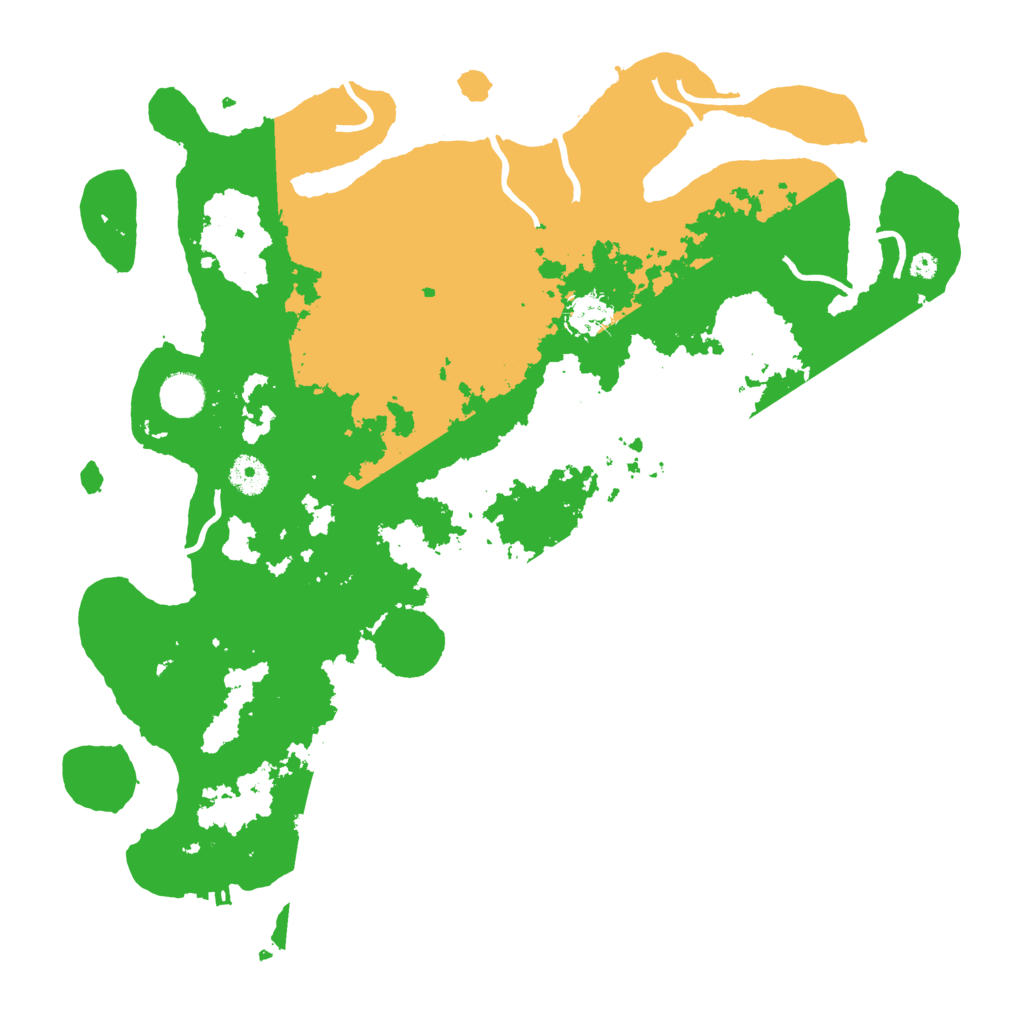 Biome Rust Map: Procedural Map, Size: 4000, Seed: 145476