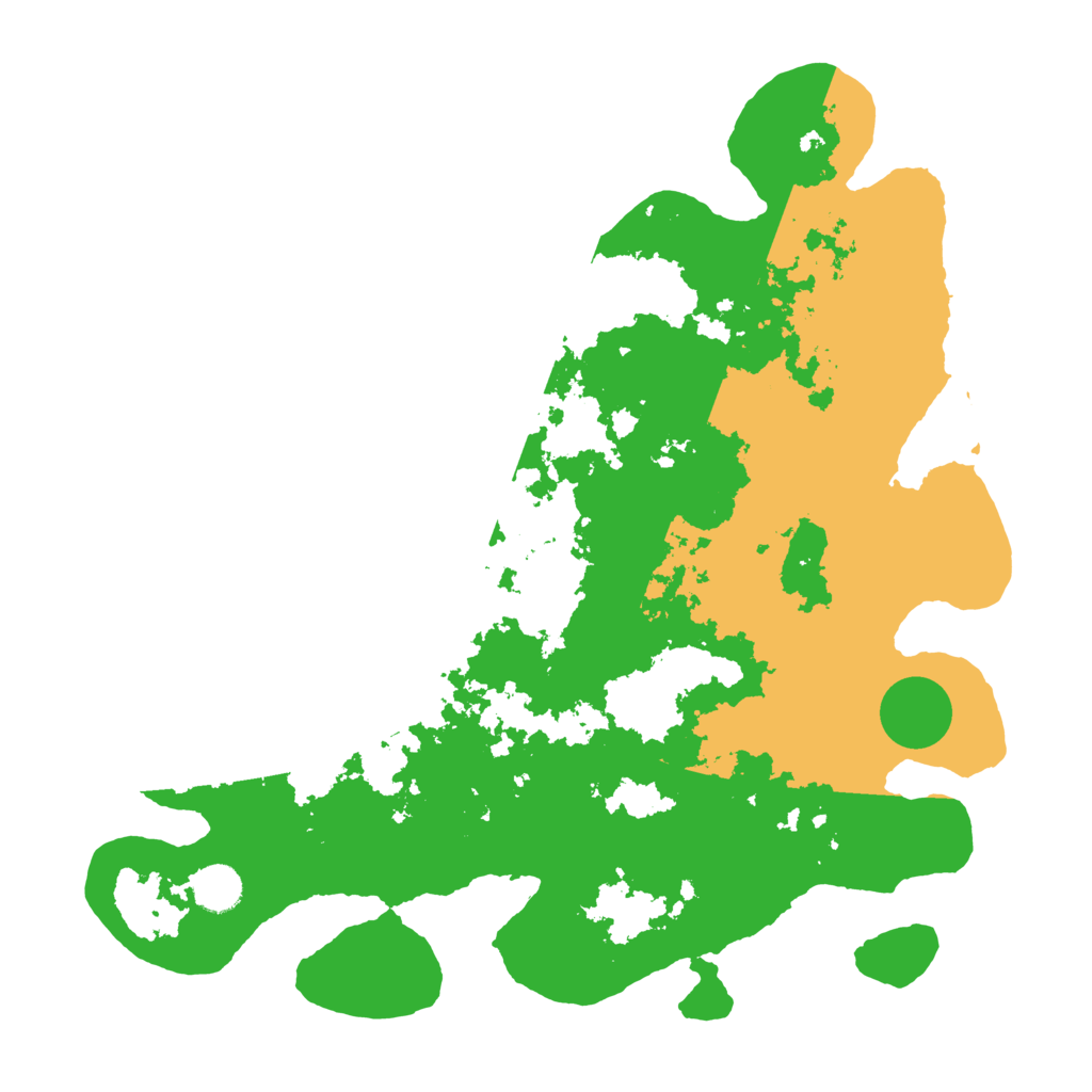 Biome Rust Map: Barren, Size: 4000, Seed: 12
