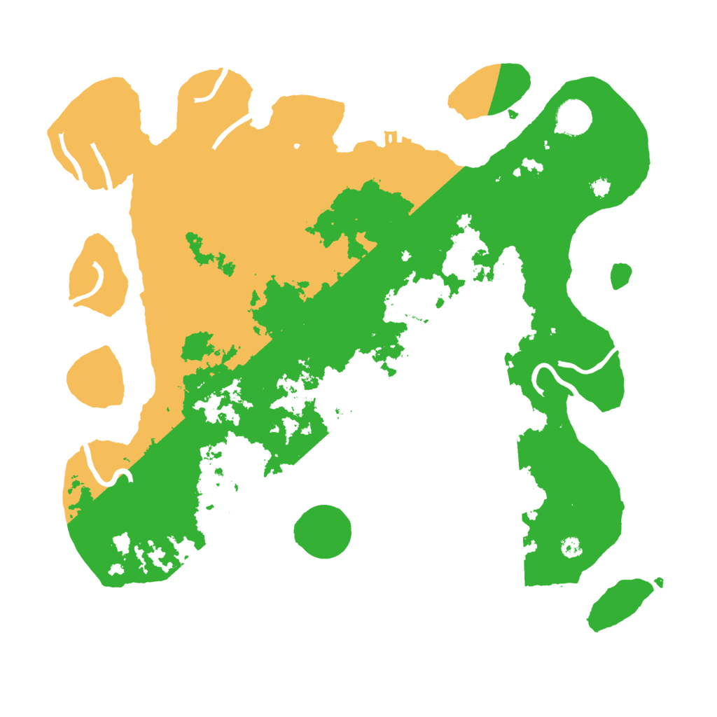 Biome Rust Map: Procedural Map, Size: 3550, Seed: 91772