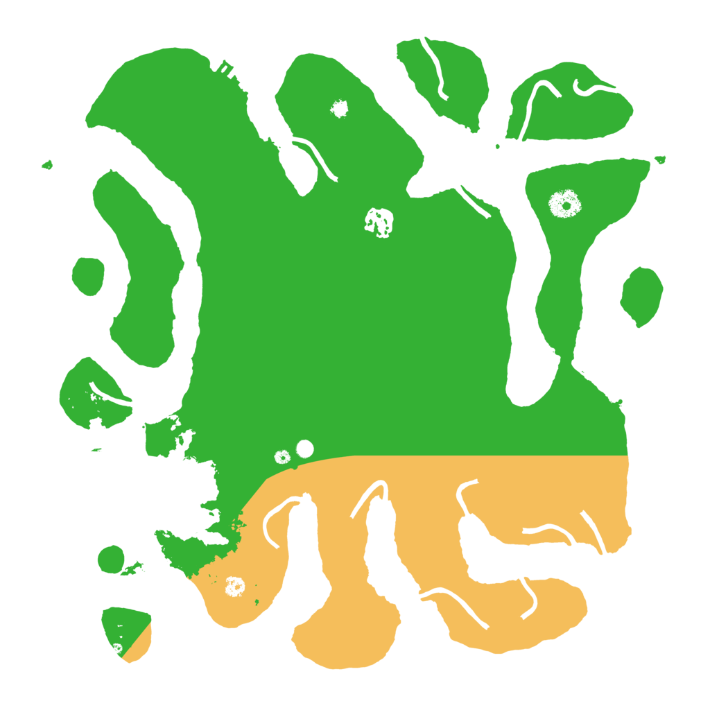 Biome Rust Map: Procedural Map, Size: 3550, Seed: 115108