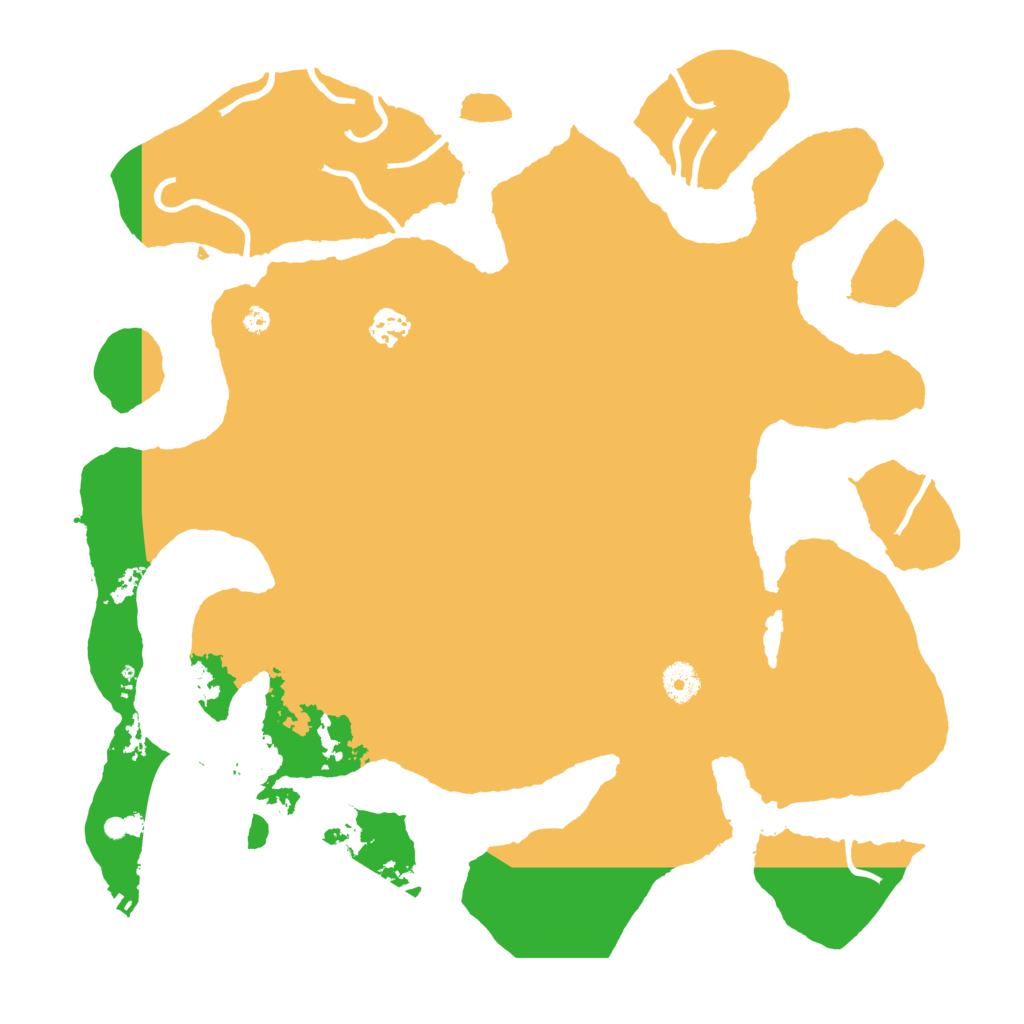 Biome Rust Map: Procedural Map, Size: 4000, Seed: 957796